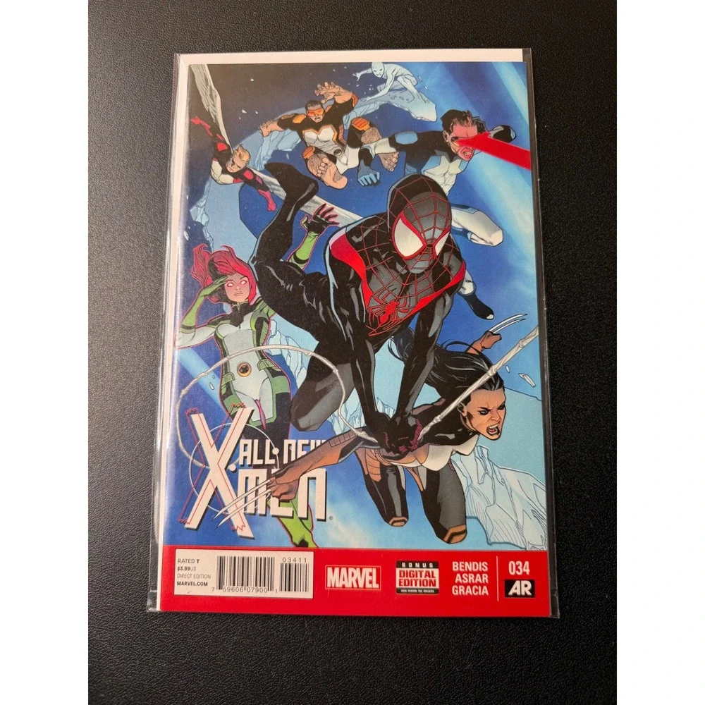 All-New X-Men 34 Marvel Comics‎ 2015 Miles Morales Spider-Man Bendis Asrar